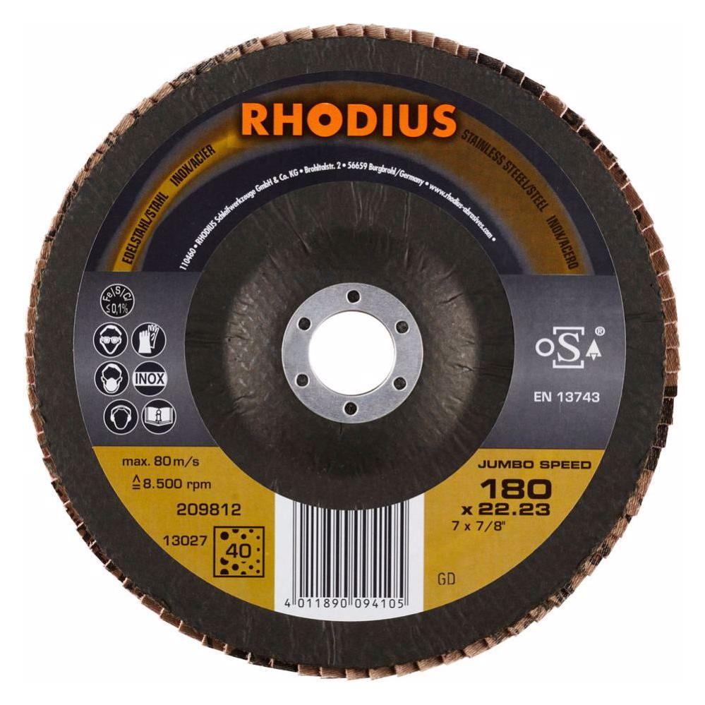 Rhodius Lamellenschleifscheibe JUMBO SPEED (40) (209812)