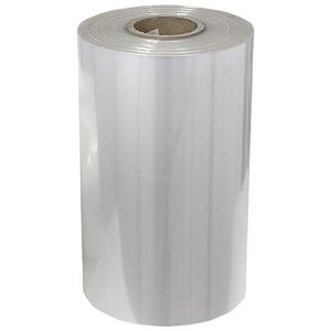 Allpax Feinschrumpffolie 10001584, 300mm x 1075m, lebensmittelecht aus Polyolefin, Stärke 19my
