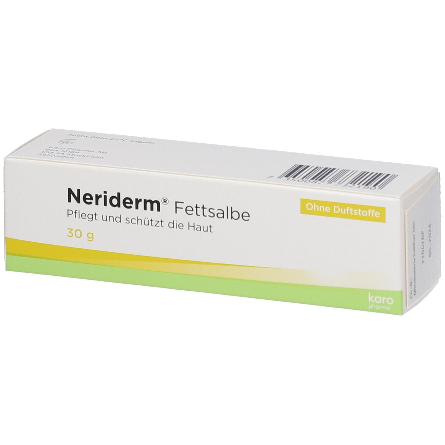 Neriderm Fettsalbe 1 30G 30 g Salbe