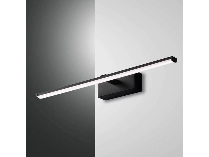 Fabas Luce LED Bilderleuchte Nala, schwarz, für Wohn- / Esszimmer, Metall, Modern, Wandlampe