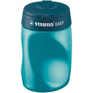 Stabilo Spitzer EASYsharpener, 4501, petrol, dreifacher Dosenspitzer, aus Kunststoff