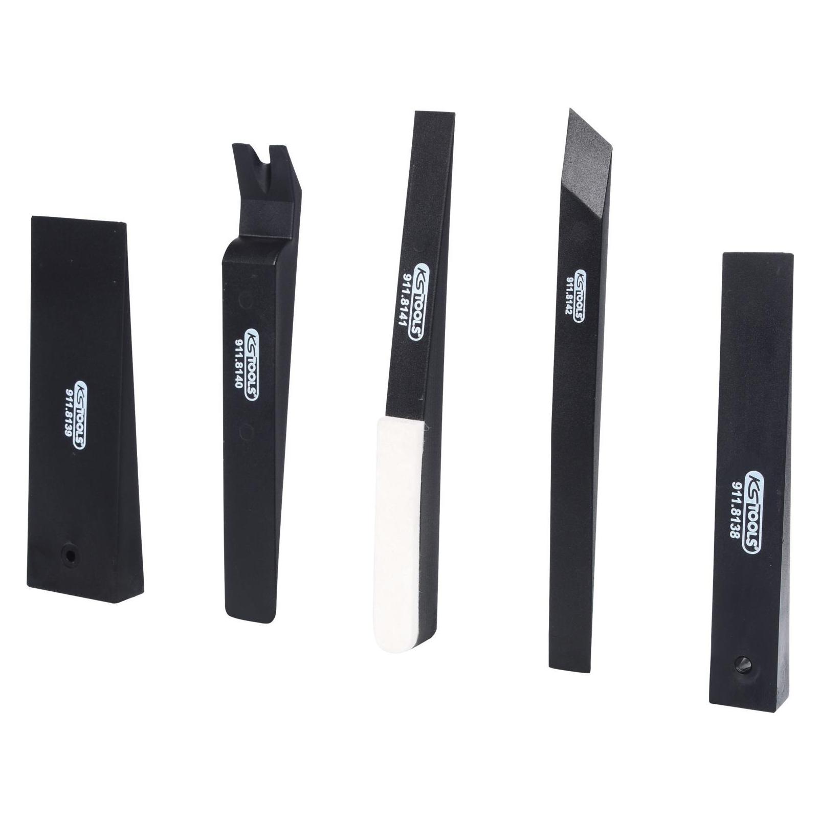 KS Tools Kunststoffkeil-Satz, 5-tlg. schlagfest (911.8160)