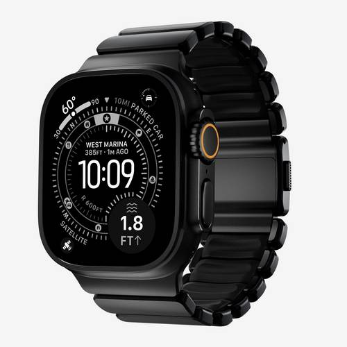 Nomad Stratos Band Titanium Black 49mm B Armbandschlaufe Schwarz