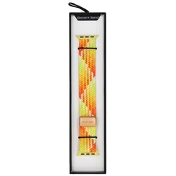 Neues Armband GlacierX Geflochtene Magnetverschluss Citrus Candy für Apple Watch 38/40/41mm Zitrus