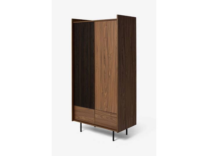 MADE Kleiderschrank MADE.COM Blaze Kleider-Doppelschrank, 2 Schubladen (1-St) 2 Türen, 2 Schubladen