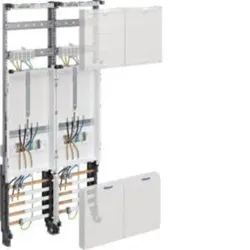 Hager ZK32P3K Komplettfeld, universZ, 1050mm, 2 ZP, 2-feld, Ausführung Mitteldeutschland