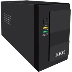 GBC USV Unterbrechungsfreie Stromversorgung 1200VA 720W, AVR Spannungsregler, 2x IEC, 12V 9Ah Batterie (1200 VA, 720 W, Line-Interaktiv USV), USV