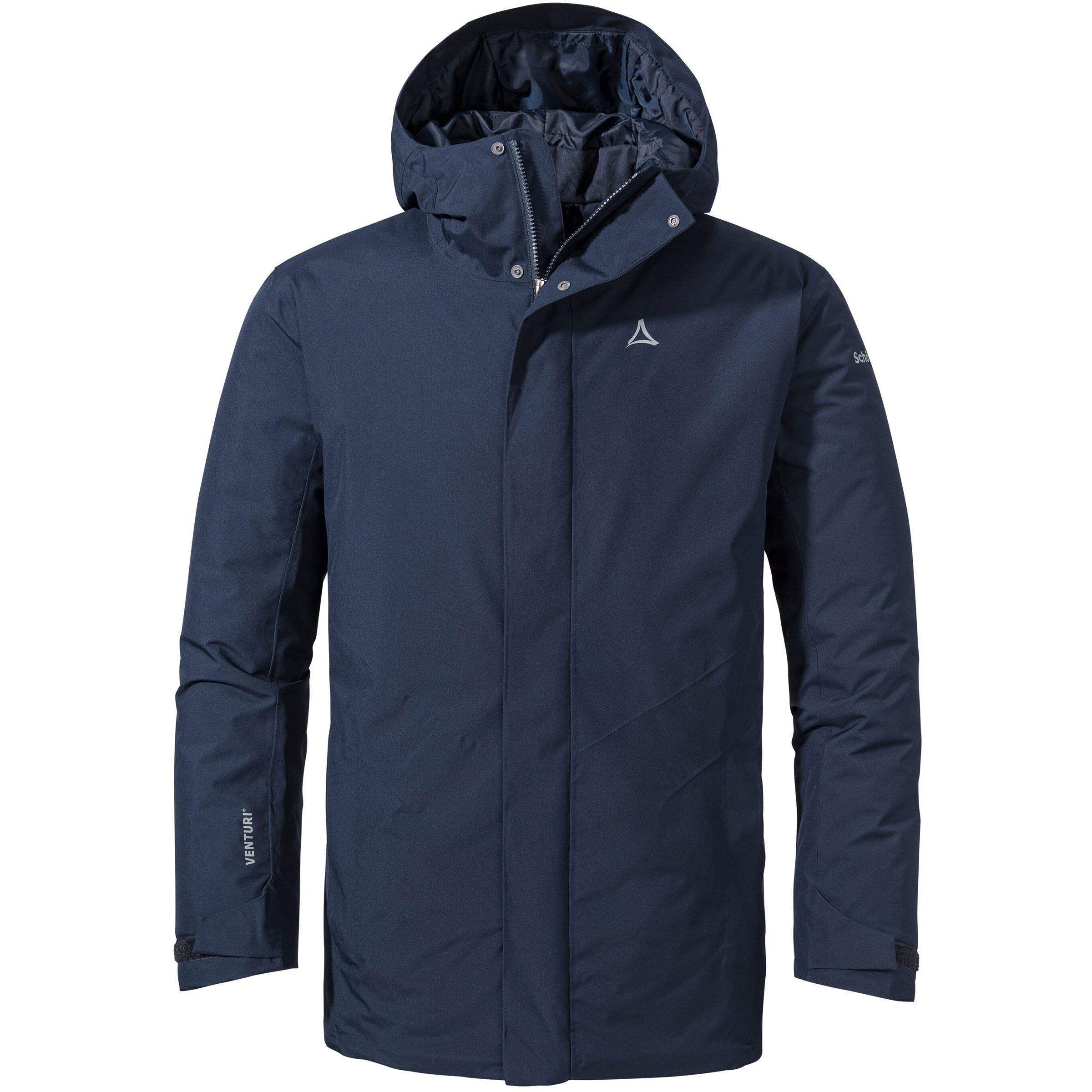 Schöffel Style Froda Parka Herren Winterjacke blau Größe L Lifestyle Isolierend Wasserabweisend
