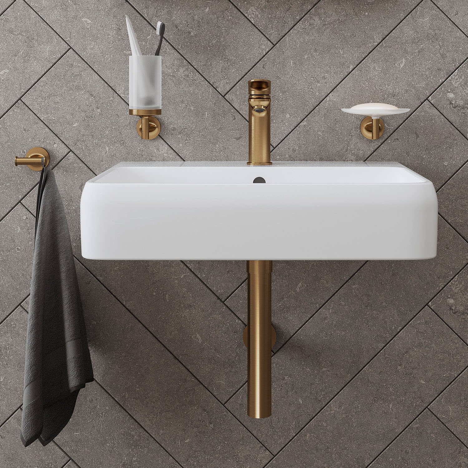 Duravit Starck T Seifenschale, Accessoires, 0099330400, bronze gebürstet