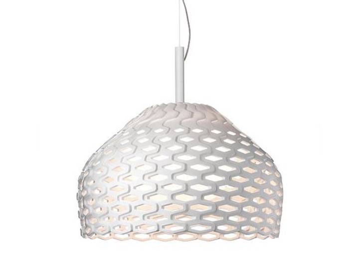 FLOS lampe à suspension TATOU S2 (Blanc - Polycarbonate)