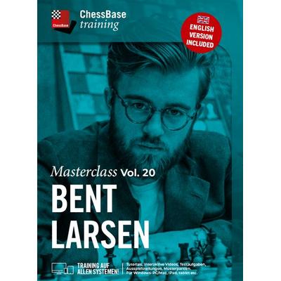 Masterclass Vol. 20: Bent Larsen, Taschenbuch von , ChessBase GmbH, 978-3-9888465-3-2