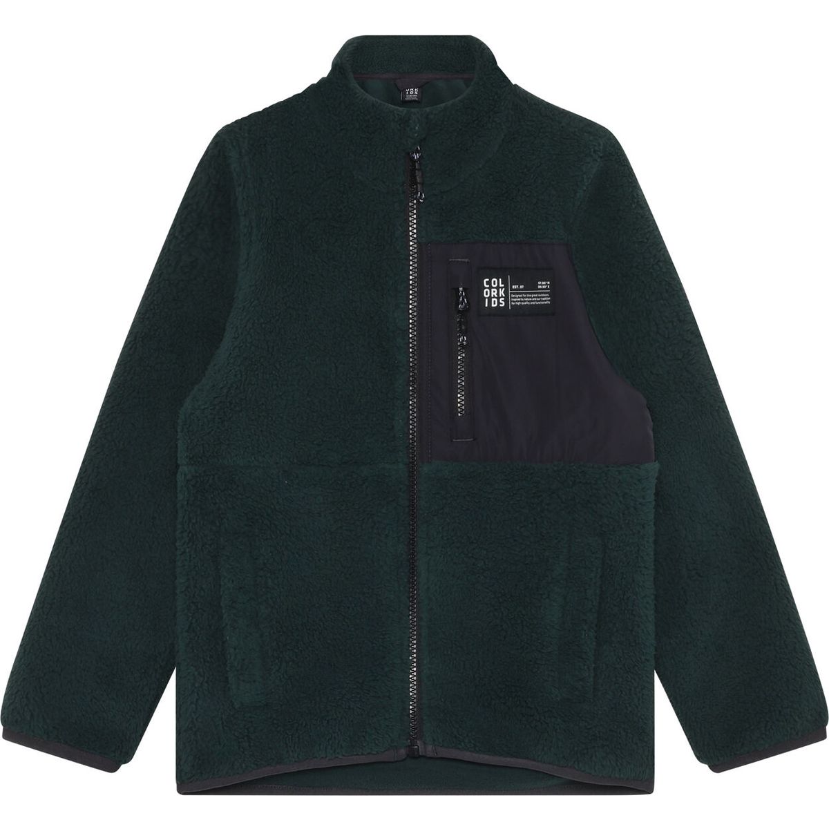 Color Kids Teddy Jacket 742913 green gables (9150) 104 742913-9150-104
