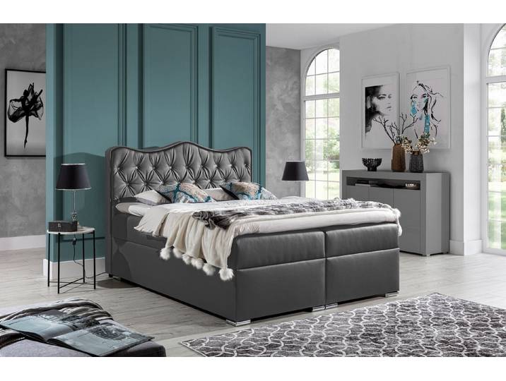 MF Design Boxspringbett Boxspringbett SUŁTAN mit Bettkasten und Federautomatik, Vorhanden