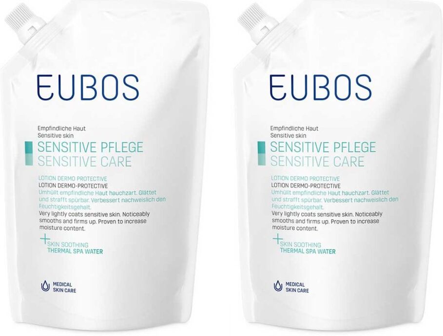Eubos Sensitive Lotion Dermo Protectiv Nachfüllpackung btl. 2x400ml