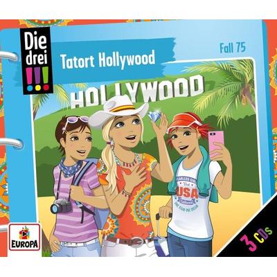Die drei !!!: - Tatort Hollywood - Ann-Katrin von Heger,Kirsten Vogel, CD, 9783803261762