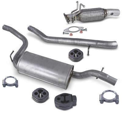 Bestprice Schalldämpfer Set + Montagematerial [Hersteller-Nr. 40984796] für Volvo