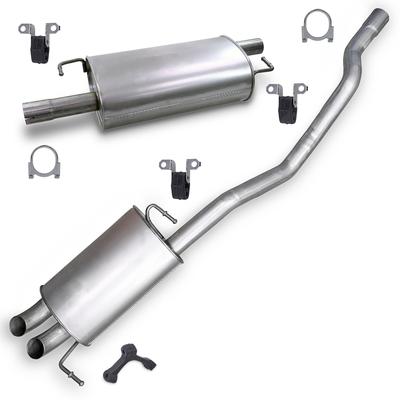Bestprice Schalldämpfer Set + Montagematerial (Radstand 3000 mm) [Hersteller-Nr. 40279344] für VW