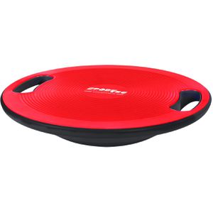 Sport-Tec Balance-Board Fitnesskreisel, Ø 40cm, mit Griffen, rot