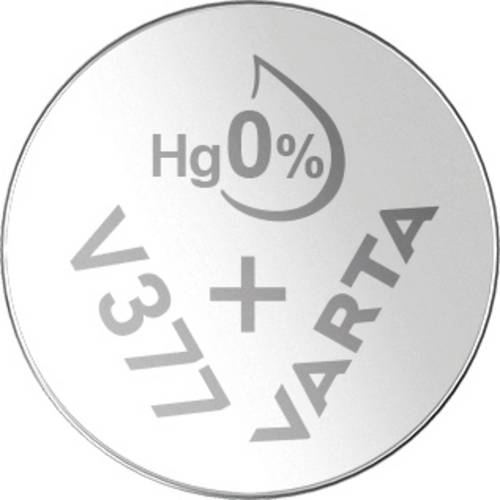 Varta Knopfzelle 377 1.55 V 1 St. 21 mAh Silberoxid SILVER Coin V377/SR66 Bli 1