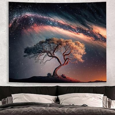 Home Living Tapisserie Wandbehang Wandteppiche Wanddecke Wandkunst Wanddekoration Sternenhimmel Wandteppich Wanddekoration