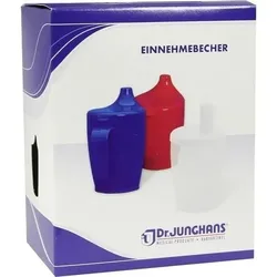 EINNEHMEBECHER m.2 Griffen+Deckel 12mm milchig 1 St