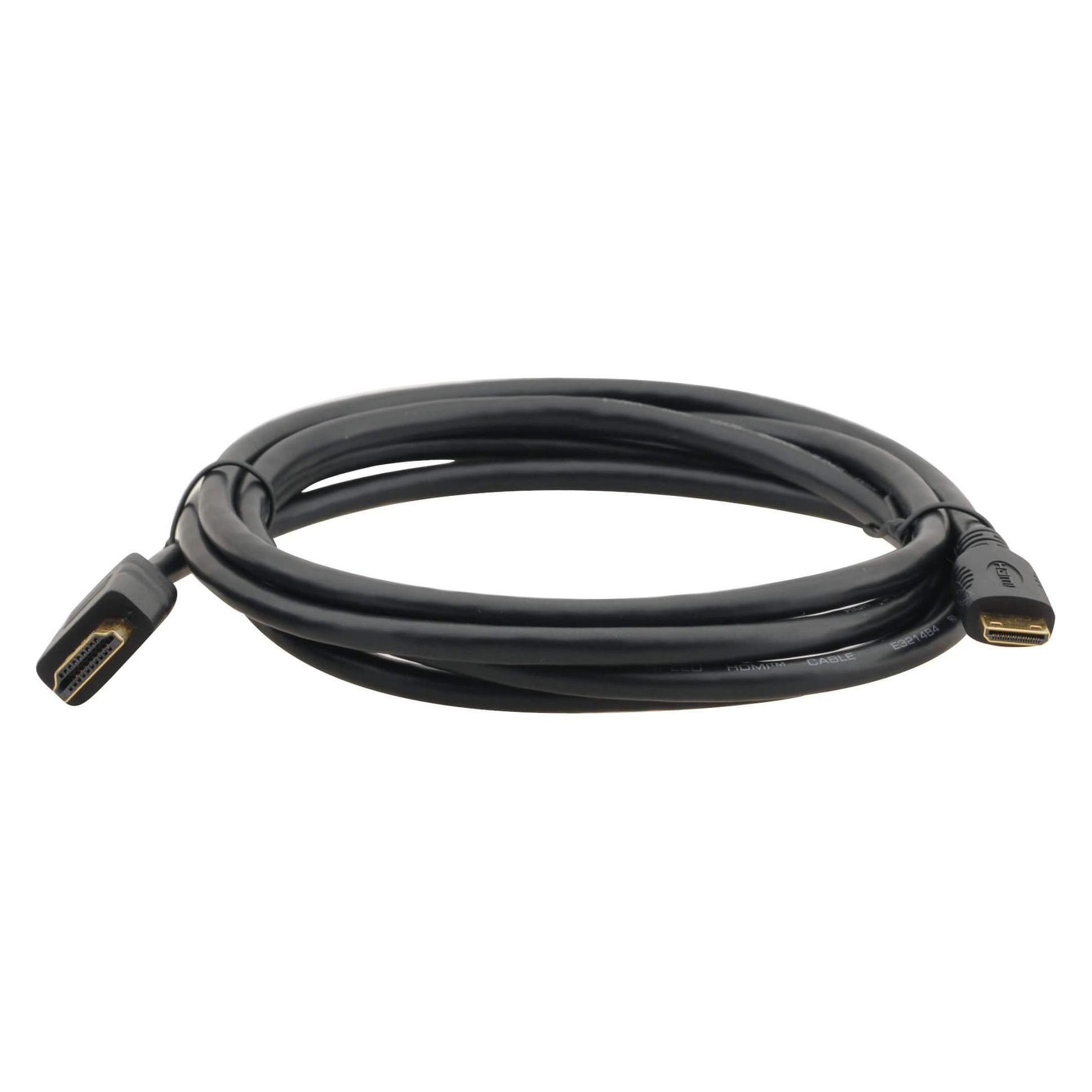 Kramer C-HM/HM/A-C Series C-HM/HM/A-C-10 - HDMI-Kabel mit Ethernet - mini HDMI männlich zu HDMI män (3 m) (97-01115010)