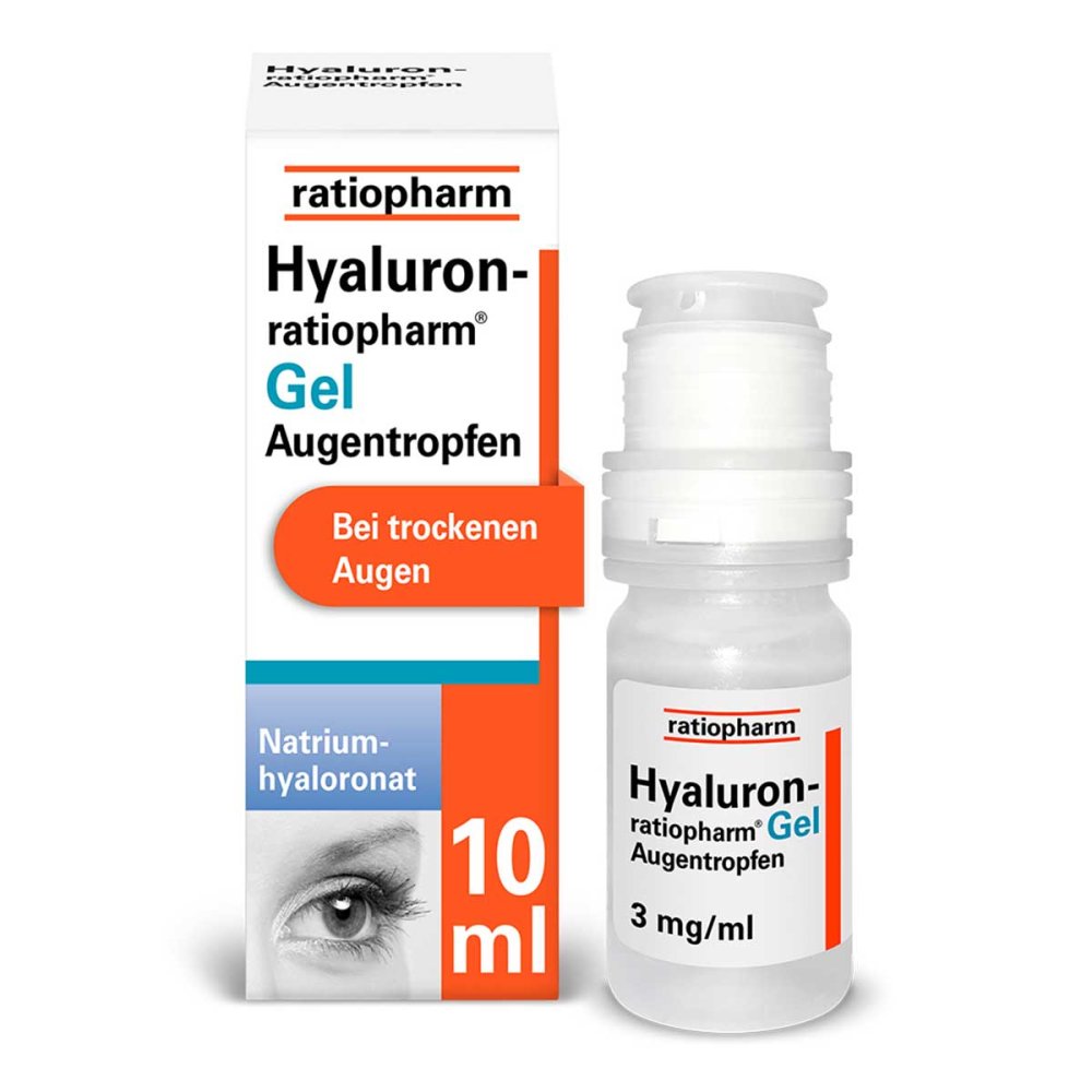ratiopharm GmbH Hyaluron ratiopharm Gel Augentropfen 16878420