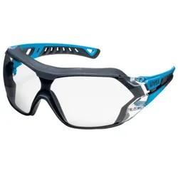 uvex pheos nxt guard Bügelbrille außen kratzfest, innen dauerhaft beschlagfrei blau/grau - 9128780 - blau/grau