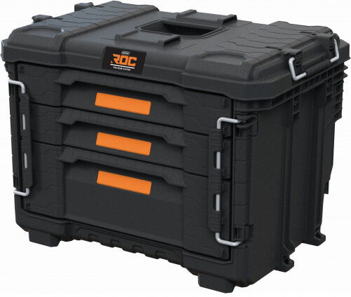 KETER ROC PRO GEAR 2.0 Boîte a outils avec 3 tiroirs 56,5x37,5x41,3 cm 17212468