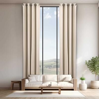Aurora Home Extra Long Grommet Top Thermal Blackout Curtain Single Panel