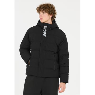 Skijacke SLOPE "Remy", Herren, Gr. XS, schwarz, 100% Polyester, unifarben, normal, ohne Ausschnitt, Jacken Skijacke, mit DWR-Ausrüstung