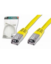 DIGITUS CAT 5e SF/UTP Patchkabel 3 m SFTP geschirmt Gelb (DK-1531-030/Y)