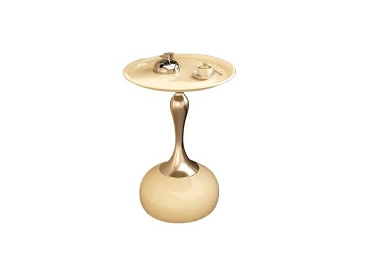 YCCHAH Sofatisch Nachttisch, Kleiner Couchtisch, leicht, luxuriös, kreativ, cremefarben, for Zuhause, Schlafzimmer, Sofa, Beistelltisch, Lagerregal Wohnzimmer-Beistelltisch