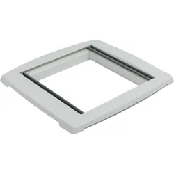 MPK VisionStar Innenrahmen Doppelplissee für Dachhauben 40 x 40 cm ohne LED signalweiß