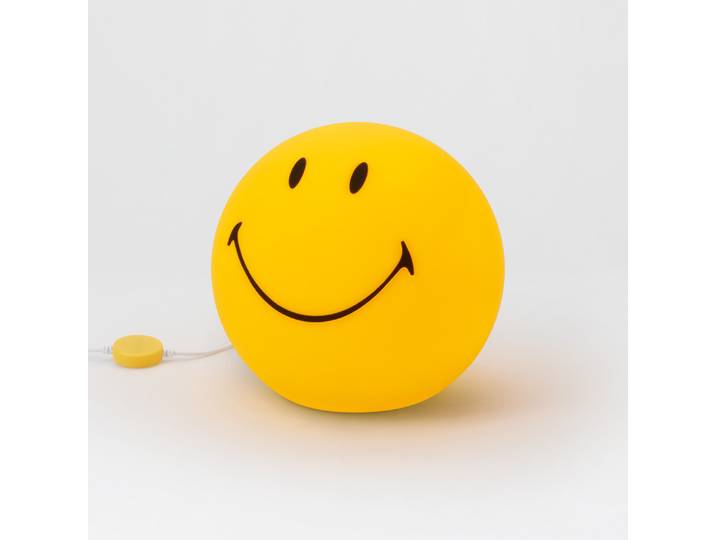 Lampe Smiley Gelb
