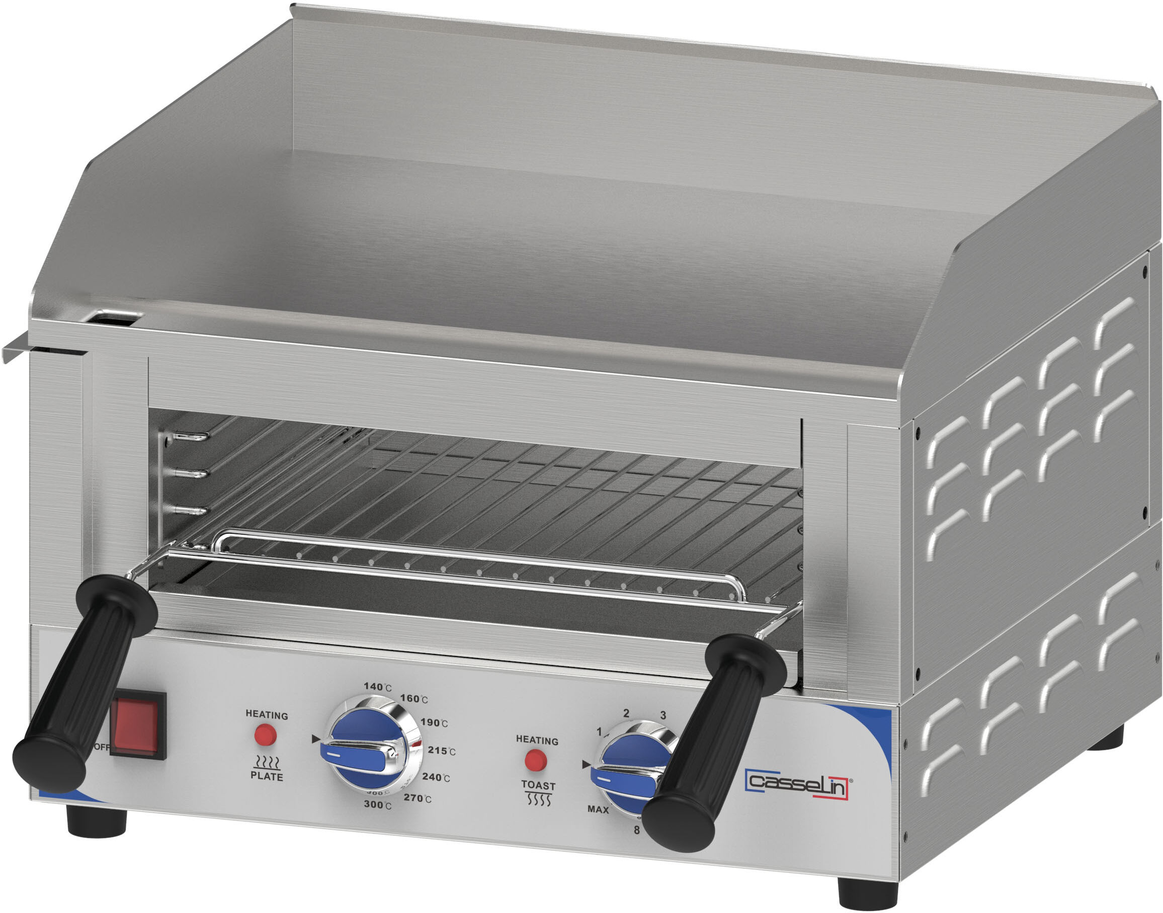 Casselin Fry Top con Tostapane Integrato 480