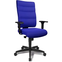 Bürostuhl Unni Med blau, Gestell schwarz