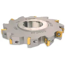 Scheibenfräser 100mm Durchmesser 10 Schneiden für Wendeplatten CCMT 09T3