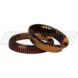 Chris King RingDrive + Driven Ring, 45 Z., stainless