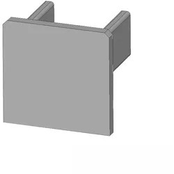 ISOLED Endkappe EC218 für LED Fliesenprofil UP8, IP20, silber ISO-115858