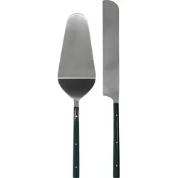 HDLata Torten-Set dunkelgrün, 2-teilig