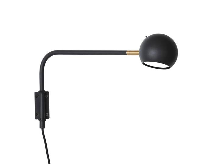 CO Bankeryd Yes! wandlamp Zwart