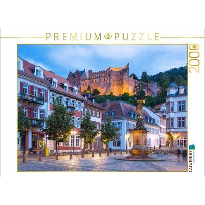 CALVENDO Puzzle Heidelberg am Neckar | 2000 Teile Lege-Größe 90x67cm Foto-Puzzle für glückliche Stunden