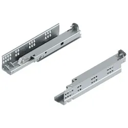 TANDEM plus für TIP-ON Vollauszug, Führung, 30 kg, NL=270 mm, für Kupplung, links/rechts, verzinkt