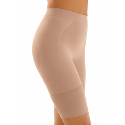 Shapinghose NUANCE BY LASCANA, Damen, Gr. L (44/46), Microfaser, braun (toffee), Microfaser, Obermaterial: 82% Polyamid, 18% Elasthan, eng, Unterhosen, SEAMLESS mit Emana Garn aus bioaktiven Mineralstoffen