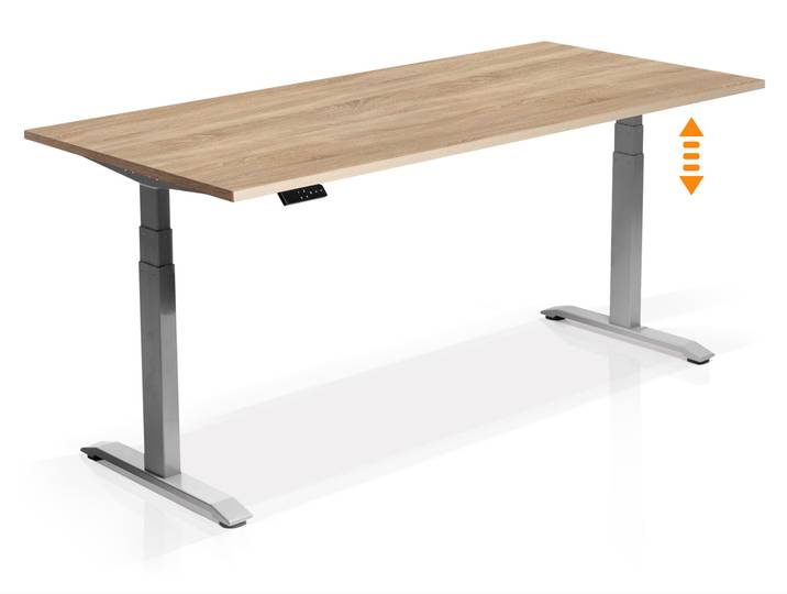 OFFICE ONE elektrisch höhenverstellbarer Schreibtisch /