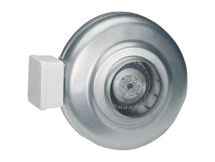 Wallair 20100286 Ventilateur radial 230 V 530 m³/h 15 cm