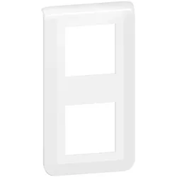 Legrand 277822L Rahmen 2x2-modulig vertikal Mosaic ultraweiß