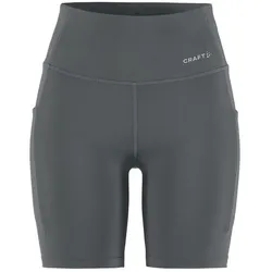 Craft Damen Essence Short Tights 3 grau