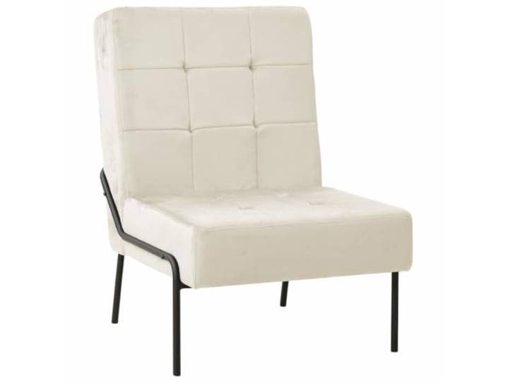 WXGTBKPR Relaxstuhl, Wohnzimmerstuhl mit Samtbezug & Metallbeinen Ergonomisches Design, Gepolsterte Rückenlehne, Robuste Standfestigkeit